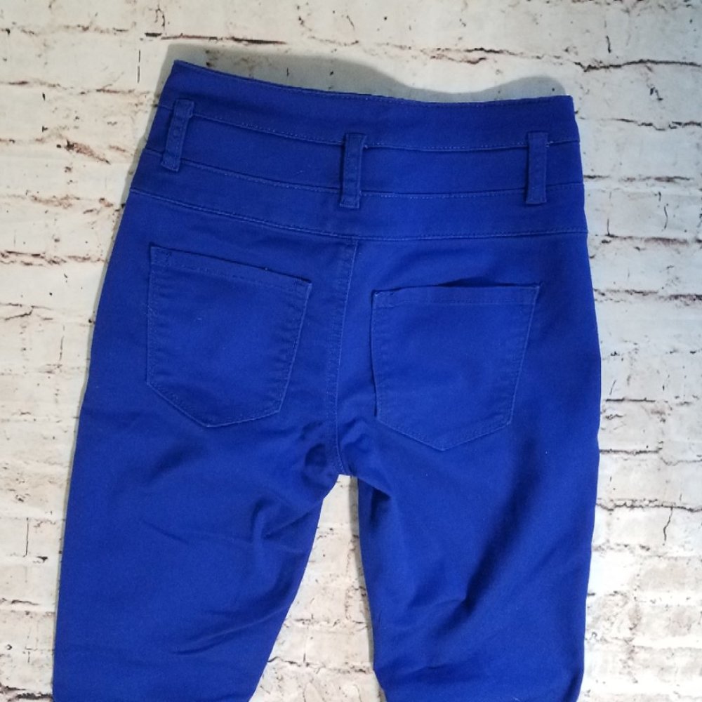 Sapphire Ink Skinny Pants, Size 3 - Picture 3 of 6